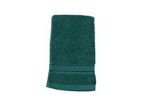 Face Cloth Bathroom Flannel - Plain Dye Cotton (Forest Green)